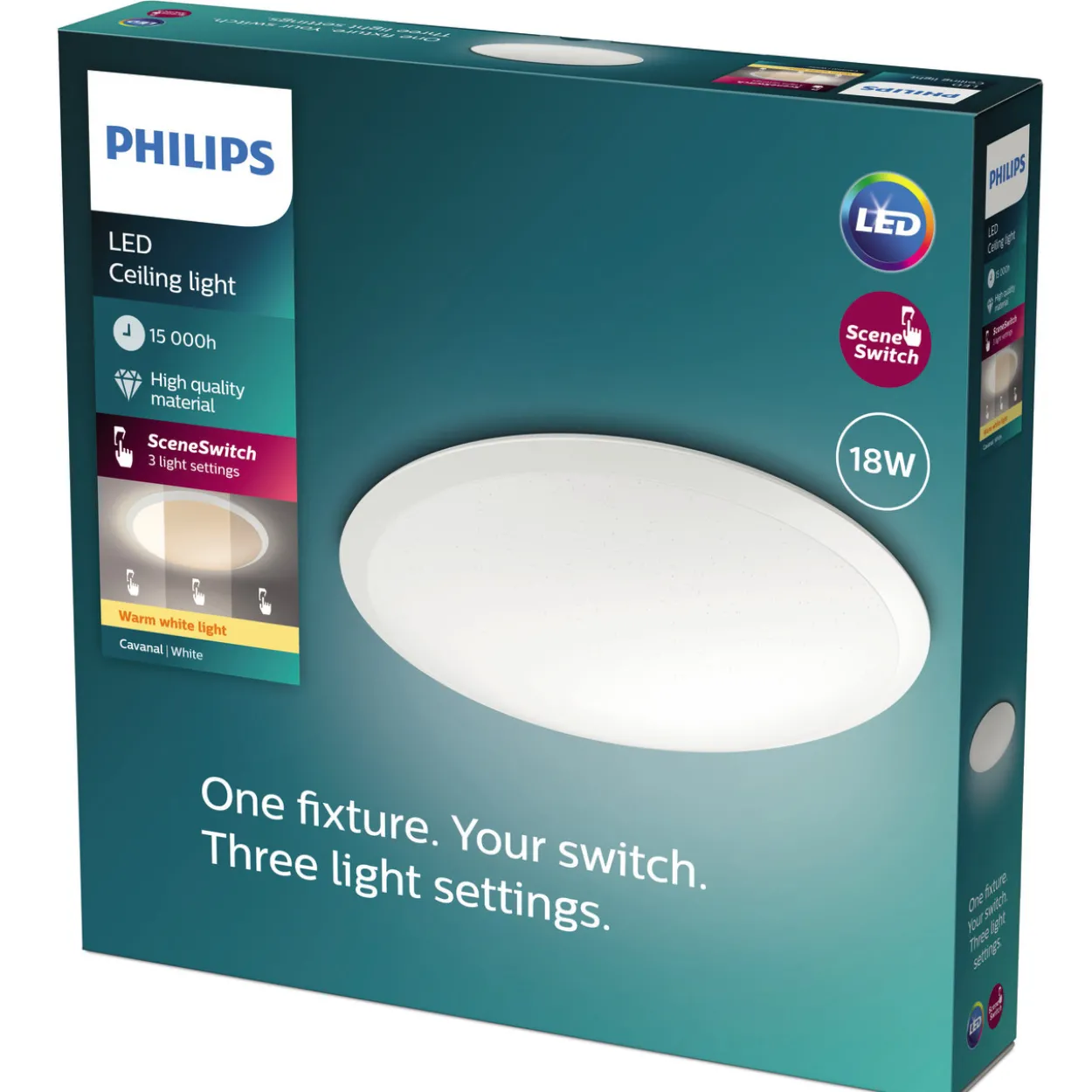 Kattovalaisin Philips Canaval 2700 K 18 W