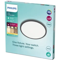 Kattovalaisin Philips Superslim CL550 SS RD 18W 27K B WVIP4406