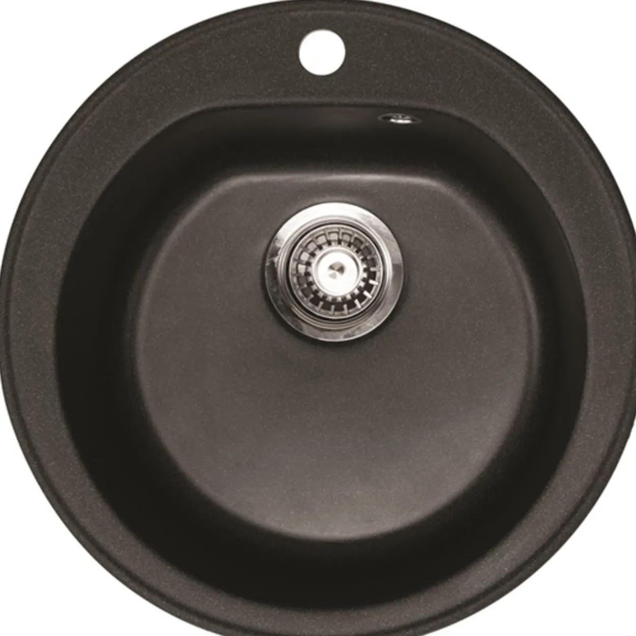 Keittiöallas Aqualine Ø 510 mm X-Granit grafiitinmusta
