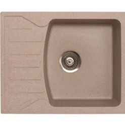 Keittiöallas Aqualine M 620 x 500 mm X-Granit hiekanvärinen
