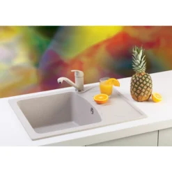 Keittiöallas Aqualine M 620 x 500 mm X-Granit hiekanvärinen