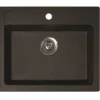 Keittiöallas Aqualine 600 x 500 mm X-Granit grafiitinmusta