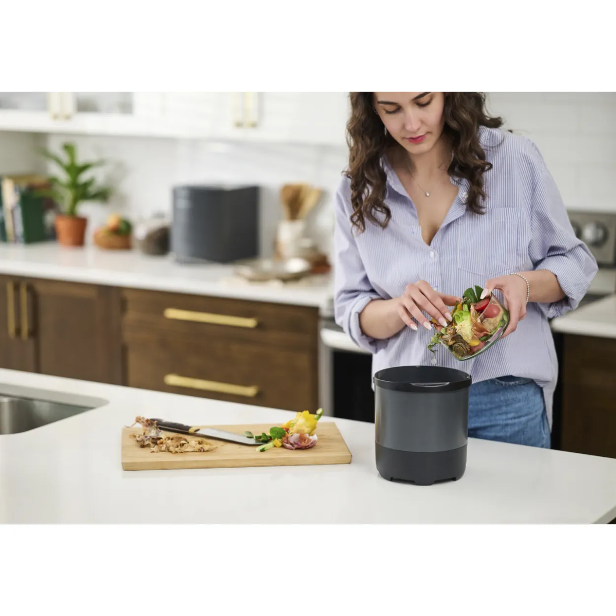 Keittiön ruokajätteen kierrätyskone FoodCycler Eco 3 musta