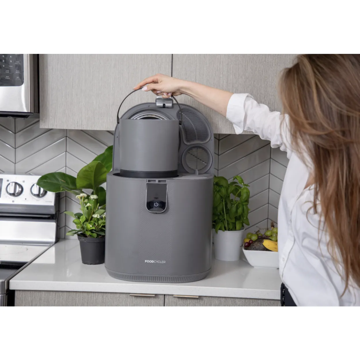 Keittiön ruokajätteen kierrätyskone FoodCycler Eco 5 musta