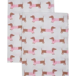 Keittiöpyyhe Miny 2 kpl 50 x 70 cm mäyräkoira