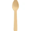 Kertakäyttölusikka Biopak 11 cm 10 kpl puinen