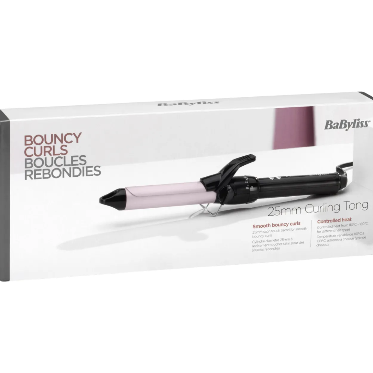 Kiharrin BaByliss Curling Tong 25 mm