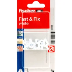 Kipsilevykoukku Fischer Fast&Fix valkoinen