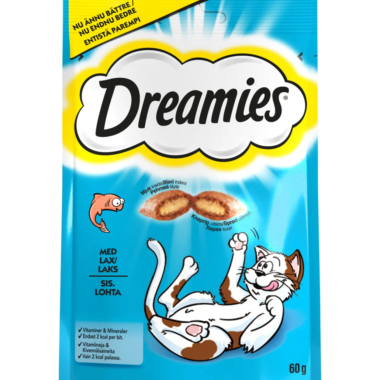 Kissanherkku 60 g lohi