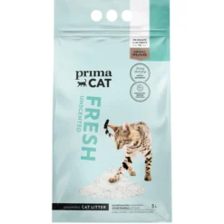 Kissanhiekka 5 l Fresh Unscented valkoinen