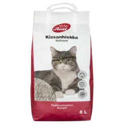 Kissanhiekka 8 l paakkuuntumaton
