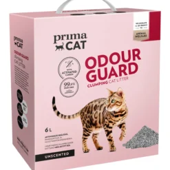 Kissanhiekka PrimaCat 6 l Fresh Carbon Unscented