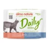Kissanruoka Almo Nature 6 x 70 g Daily tonnikala-lohi, turska-katkarapu