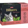 Kissanruoka Best Friend Bilanx 12 x 85 g Sterilized kana, nauta & kalkkuna kastikkeessa