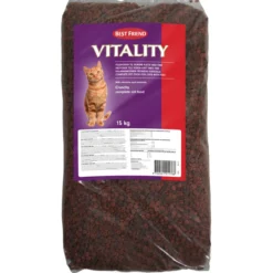 Kissanruoka Best Friend 15 kg Vitality kalanmaku