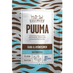 Kissanruoka Dagsmark 80 g Puuma kana-hyönteinen leikatuille