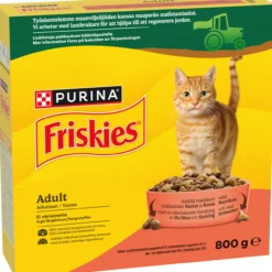 Kissanruoka Friskies 800 g Adult nauta-kana