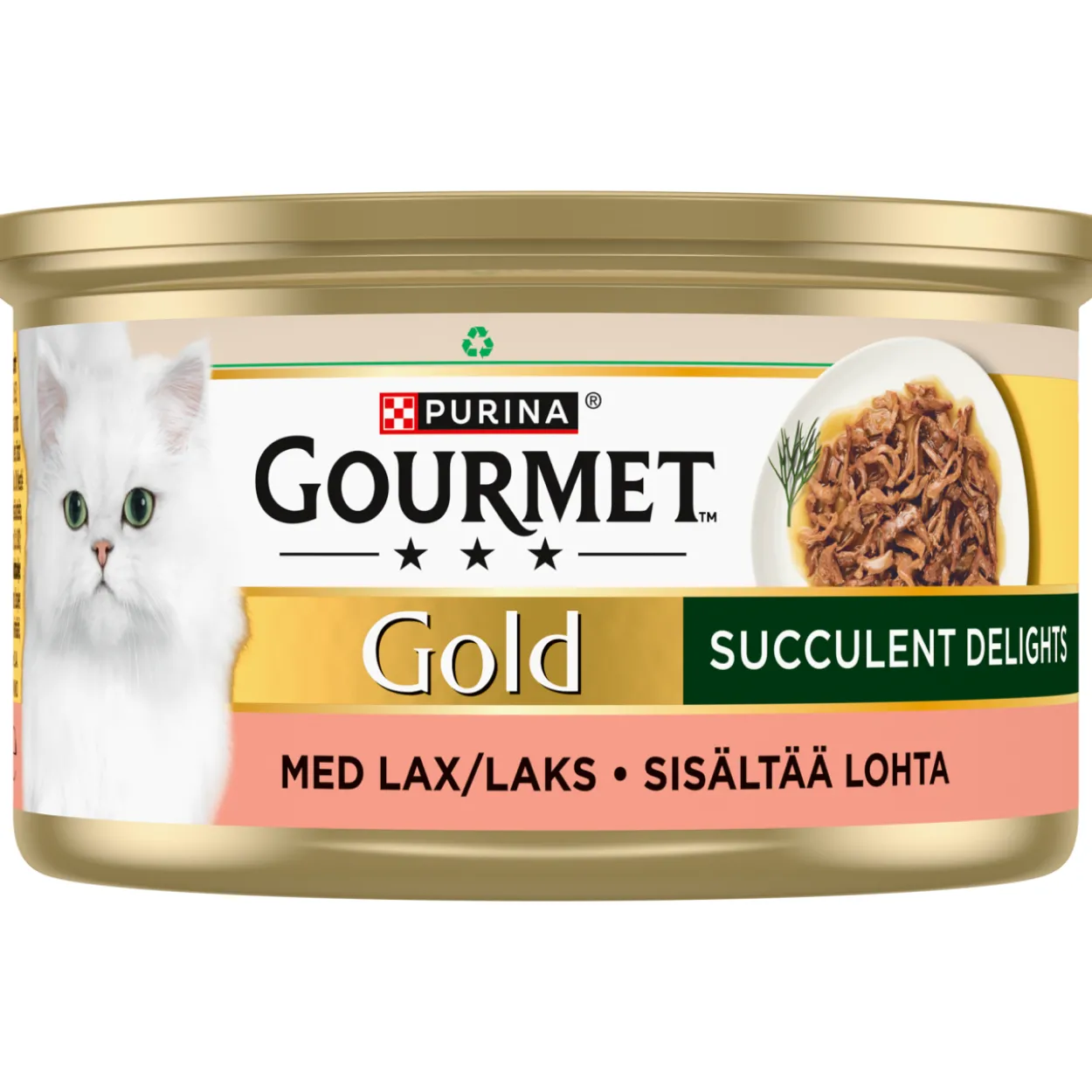 Kissanruoka Gourmet Gold 85 g Succulent Delights lohi