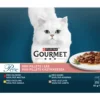 Kissanruoka Gourmet 24 x 85 g Perle Mini Filets kastikkeessa