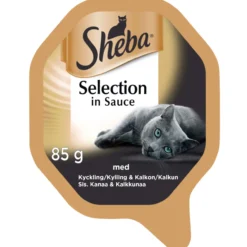 Kissanruoka 85 g Selection kana & kalkkuna kastikkeessa