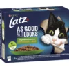Kissanruoka Latz 12 x 85 g AGAIL Countryside vihanneksilla hyytelössä