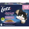 Kissanruoka Latz 12 x 85 g Agail Junior Mixed hyytelössä