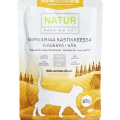 Kissanruoka NATUR PREMIUM PET 85 g siipikarjaa kastikkeessa