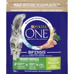 Kissanruoka Purina One 750 g Indoor kalkkunaa ja vehnää