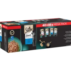 Kissanruoka Sheba 40 x 85 g Sauce Collection kalalajitelma