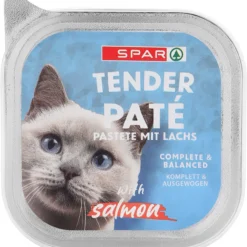 Kissanruoka SPAR 100 g patee lohi