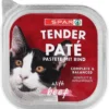 Kissanruoka SPAR 100 g patee nauta