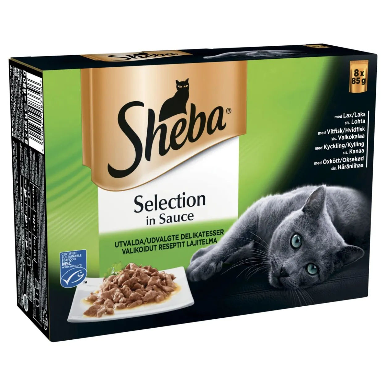 Kissanruoka 8 x 85 g Selection Valikoidut reseptit