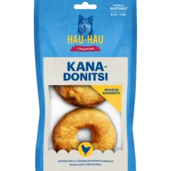 Koiran donitsi Hau Hau 2 kpl 100 g kanalla