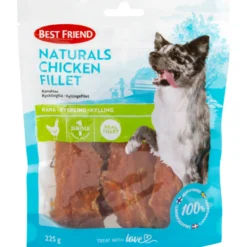 Koiran herkku Best Friend 225 g Naturals kanafilee