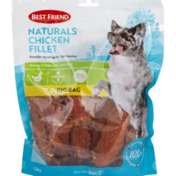 Koiran herkku Best Friend Naturals 750 g kanafilee Big Bag