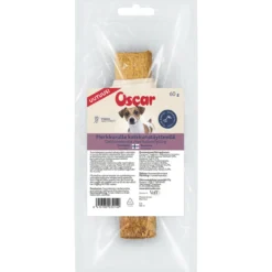 Koiran herkku Oscar 60 g pururulla kalkkunatäytteellä
