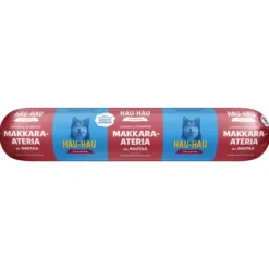 Koiran makkara-ateria Hau-Hau Champion 500 g nauta