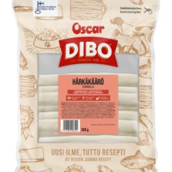 Koiran puruherkku Dibo 15 kpl 300 g härkäkäärö
