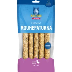 Koiran rouhepatukka Hau-Hau 5 kpl 200 g Purtavat sis .ankkaa