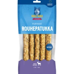 Koiran rouhepatukka Hau-Hau 5 kpl 200 g Purtavat sis. riistaa