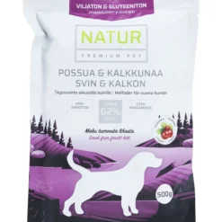Koiranruoka-ateria Natur Premium Pet 500 g sianliha-kalkkuna