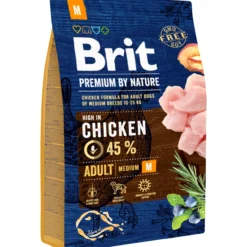 Koiranruoka Brit 3 kg Adult M