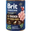 Koiranruoka Brit Premium by Nature 400 g Kana-sydän