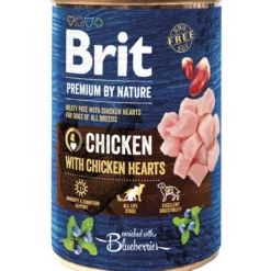 Koiranruoka Brit Premium by Nature 400 g Kana-sydän