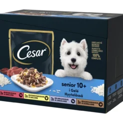 Koiranruoka Cesar 12 x 100 g Senior Annospussilajitelma hyytelössä