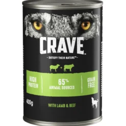 Koiranruoka Crave 400 g lammas & härkä