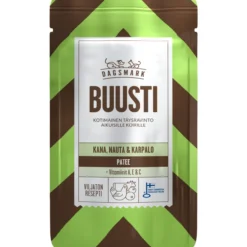 Koiranruoka Dagsmark 90 g Buusti kana-nauta-karpalo patee