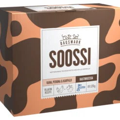 Koiranruoka Dagsmark 8 x 120 g Soossi kana-peruna-karpalo kastikkeessa