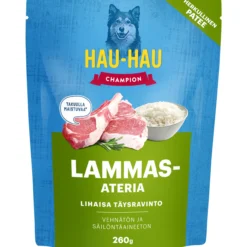 Koiranruoka 260 g Lammas-ateria, annospussi