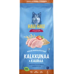 Koiranruoka Hau-Hau Champion 2 kg kalkkuna & kaura